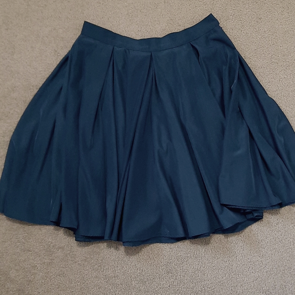 Medium teal american apparel skirt